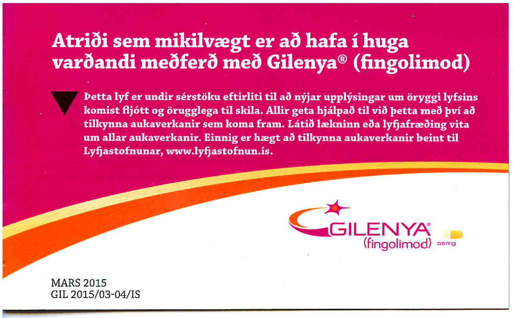 Gilenya