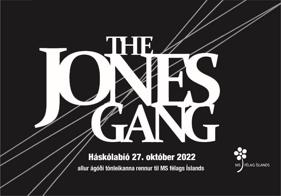 Styrktartónleikar Kenney Jones & The Jones Gang - Aflýst