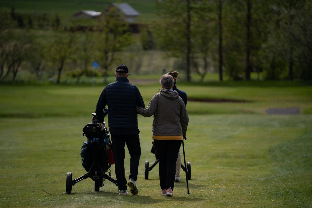 Myndir frá golfmóti og sumarhátíð félagsins