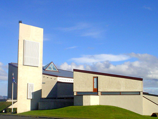 Fella- og Hólakirkja þar sem tónleikarnir verða haldnir