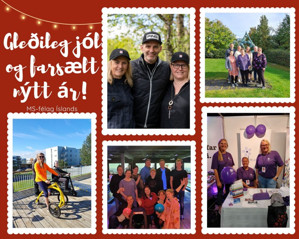 Jólakveðja frá MS-félagi Íslands