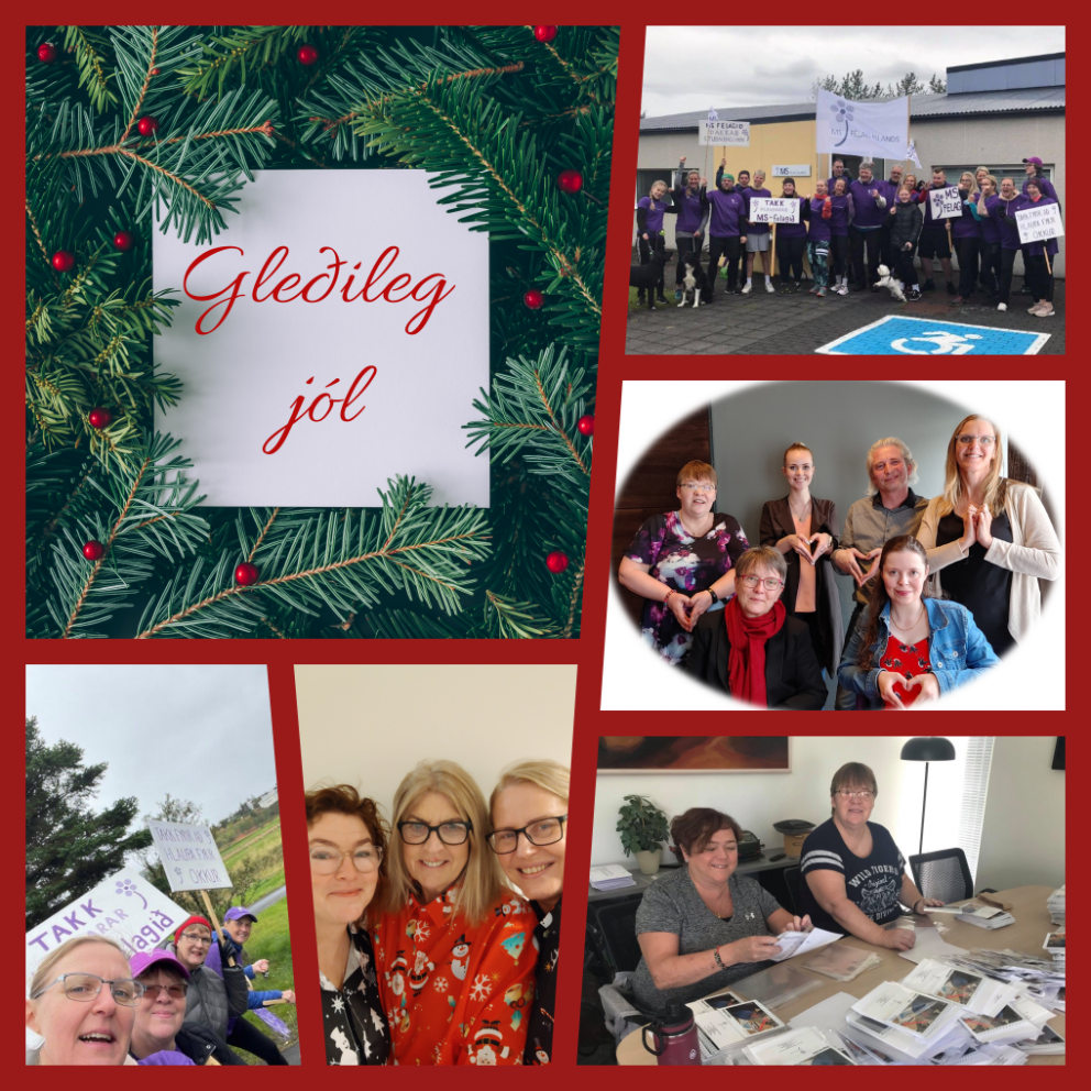 Jólakveðja frá MS-félagi Íslands
