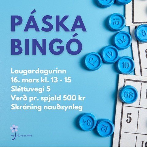 Páskabingó -fullbókað
